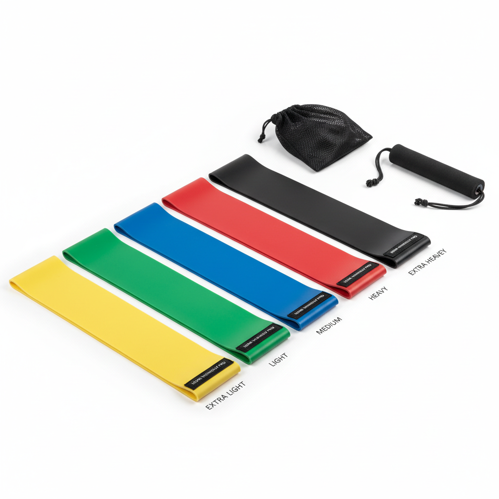 Premium Resistance Band Set For Home Workouts